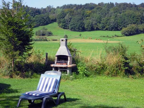 Vue d'ensemble du terrain et des espaces de jeux