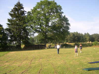 Jardin et espaces extérieurs du Domaine de la Marsalouse.